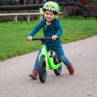 WHIZZ - Lightweight childrens balance bike - Lightweight, robust & height adjustable (green)