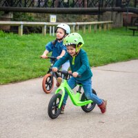 WHIZZ - Lightweight childrens balance bike - Lightweight, robust & height adjustable (green)