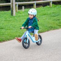 WHIZZ - Draisienne l&eacute;g&egrave;re pour enfants - L&eacute;ger, robuste et r&eacute;glable en hauteur (bleu)