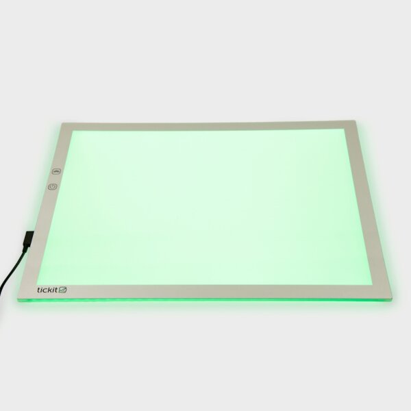 Light panel with color change for children - rectangular A3 - (size 46 x 34 cm)