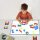 Lot de 25 blocs de construction en cristal transparent en acrylique