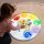 Set with 144 colorful, translucent plastic gems in a storage box