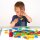 Set con oltre 630 elementi acrilici colorati e traslucidi e corde, inclusa scatola portaoggetti e istruzioni per le attivit&agrave;.