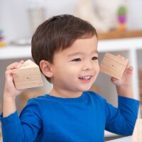 Wooden sound prisms &ndash; 12-piece sound & matching game made of hardwood