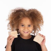 Wooden sound prisms &ndash; 12-piece sound & matching game made of hardwood