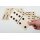 Set di 28 grandi domino in legno &ndash; Domino in legno di pino robusto per interni ed esterni