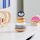 Penguin stacking tower - Wooden stacking game with 4 rings & animal head