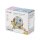 Hedgehog sorting wheel - Pull-along toy with rotating stacking game