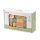 Lot de 50 blocs de construction en bois &ndash; Ensemble de construction imprim&eacute; en couleurs avec motifs forestiers, y compris un seau de rangement