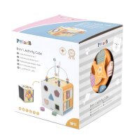 Cube dactivit&eacute;s 8 en 1 &ndash; Jouet &eacute;ducatif avec xylophone, jeu enfichable, &eacute;l&eacute;ments de motricit&eacute; et miroir