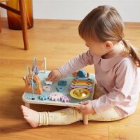 Tavolo attivit&agrave; multifunzionale &ndash; tavolo da gioco con giochi motori e di apprendimento, xilofono e gioco plug-in