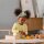 Fruit cutting set - wooden toy with cutting board, knife & fruits with Velcro fastener (8 pieces)
