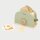 Set tostapane - Giocattolo in legno con suoni di clic, toast, piatto e accessori per la colazione (7 pezzi)