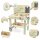 &Eacute;tabli &ndash; jouet en bois avec scies, cl&eacute;s, tournevis, etc. (64 pi&egrave;ces)