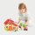 Farm play set - foldable wooden toy with animals, tractor, farmer & accessories (13 pieces)