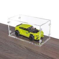 Acryl-Display f&uuml;r verschiedene LEGO&reg; Speed Champion Modelle (23 x12x11 Cm klarem Boden, Stabelbar)