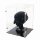 Acrylic display for various LEGO&reg; Helmet models (18 x 18 x 24 cm with black base)