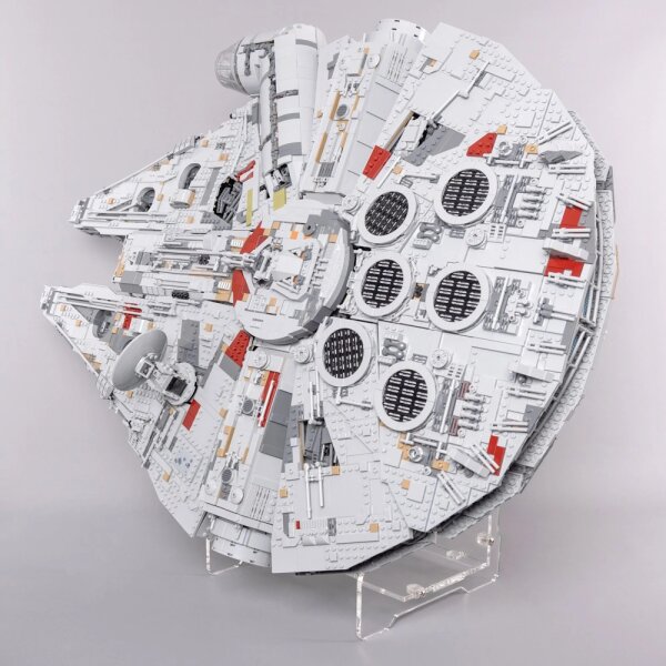Stand acrylique 2 en 1 pour LEGO&reg; 75192 Star Wars UCS Millennium Falcon