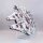 Display verticale in acrilico e supporto per LEGO&reg; 75192 Star Wars UCS Millennium Falcon (con base nera)