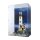 Display in acrilico per LEGO&reg; 21335 Faro motorizzato (con motivo di sfondo e base nera)