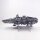 Pr&eacute;sentoir horizontal en acrylique avec support pour LEGO&reg; 75192 Star Wars UCS Millennium Falcon (avec base noire)