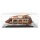Acrylic display for LEGO&reg; 75397 Star Wars Jabbas Sail Barge (with stand and black base)