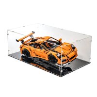 Acrylic display XL for LEGO&reg; 42056 Porsche 911 GT3 RS (With black base)