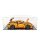 Acrylic display XL for LEGO&reg; 42056 Porsche 911 GT3 RS (With black base)