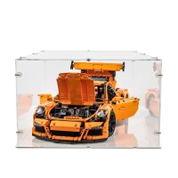 Acrylic display XL for LEGO&reg; 42056 Porsche 911 GT3 RS (With white base)