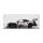 Acrylic display for LEGO&reg; 42096 Porsche 911 RSR (With black base)