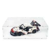 Acryl-Display XL f&uuml;r LEGO&reg; 42096 Porsche 911 RSR (mit weissem Boden)