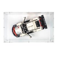 Acryl-Display XL f&uuml;r LEGO&reg; 42096 Porsche 911 RSR (mit weissem Boden)