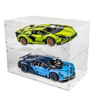 Acrylic display XL for LEGO&reg; 42115 Lamborghini Si&aacute;n FKP 37 (With clear base, stackable)
