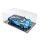 Display acrilico XL per LEGO&reg; 42083 Bugatti Chiron (con base nera)