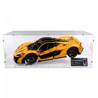 Pr&eacute;sentoir acrylique XL pour LEGO&reg; 42172 McLaren P1 (avec fond blanc)