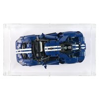 Acryl-Display f&uuml;r LEGO&reg; 42154 Ford GT 2022 (mit weissem Boden)