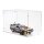 Acrylic display for LEGO&reg; 10300 The Time Machine from Back to the Future (With white base)