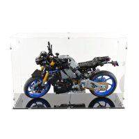 Pr&eacute;sentoir acrylique pour LEGO&reg; 42159 Yamaha MT-10 SP (avec fond noir)