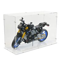 Acrylic display for LEGO&reg; 42159 Yamaha MT-10 SP (With white bottom)