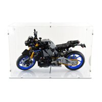 Acrylic display for LEGO&reg; 42159 Yamaha MT-10 SP (With white bottom)
