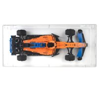 Acryl-Display f&uuml;r LEGO&reg; 42141 McLaren Formel  1 Rennwagen (Mit weissem Boden)