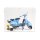Acrylic display for LEGO&reg; 10298 Vespa 125 (With white base)