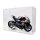 Display in acrilico per LEGO&reg; 42130 BMW M 1000 RR (con base bianca)
