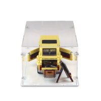 Acryl-Display f&uuml;r LEGO&reg; 10271 Fiat 500 (Mit weissem Boden)