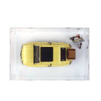 Acryl-Display f&uuml;r LEGO&reg; 10271 Fiat 500 (Mit weissem Boden)