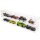 Pr&eacute;sentoir acrylique pour 4 mod&egrave;les LEGO&reg; Speed Champions (avec socle transparent, empilable)