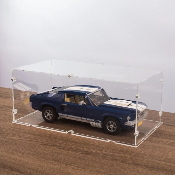 Acryl-Display f&uuml;r LEGO&reg; 10265 Ford Mustang (Mit klarem Boden, Stapelbar)