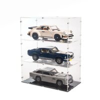 Acryl-Display f&uuml;r LEGO&reg; 10265 Ford Mustang (Mit klarem Boden, Stapelbar)