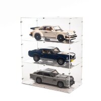 Acryl-Display f&uuml;r LEGO&reg; 10265 Ford Mustang (Mit klarem Boden, Stapelbar)