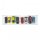 Pr&eacute;sentoir acrylique XL pour 8 mod&egrave;les LEGO&reg; Speed Champions c&ocirc;te &agrave; c&ocirc;te (avec socle noir)